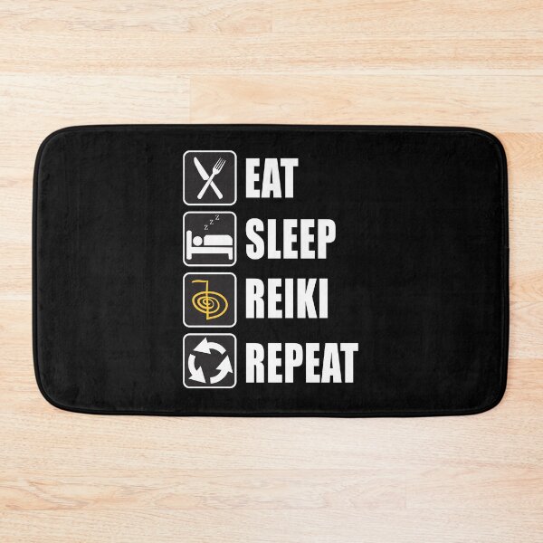 Item preview, Eat Sleep Reiki Repeat designed and sold by CarrieTDesigns.
