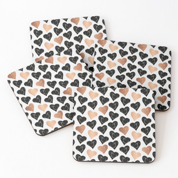 Item preview, Heart Pattern - Copper Accent designed and sold by Andrea Turner.