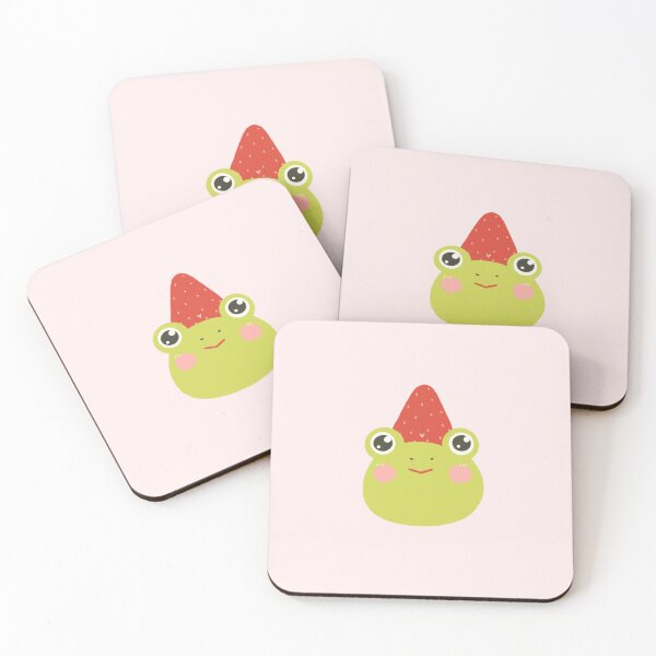 Item preview, Strawberry frog designed and sold by Moonforestfairy.