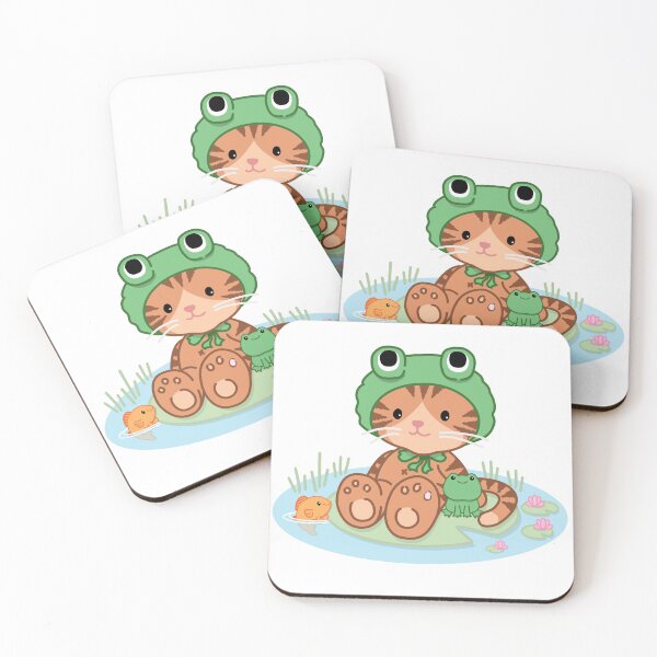 Item preview, Kitty Rose & lily pad friends designed and sold by B-143.