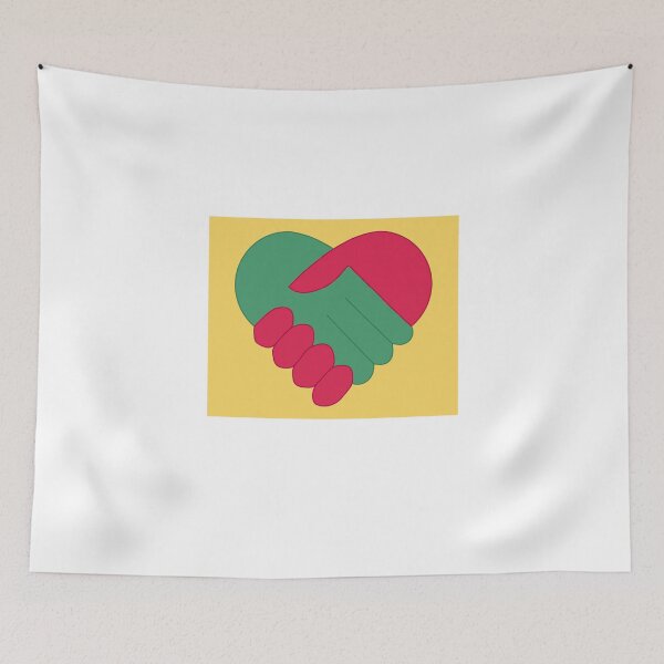 Item preview, Irish Teenage Comedy Friends Across the Barricade Heart  designed and sold by The Junto Shop.