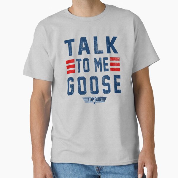Item preview, Top Gun Talk To Me Goose Distressed Collegiate Text  designed and sold by FifthSun.