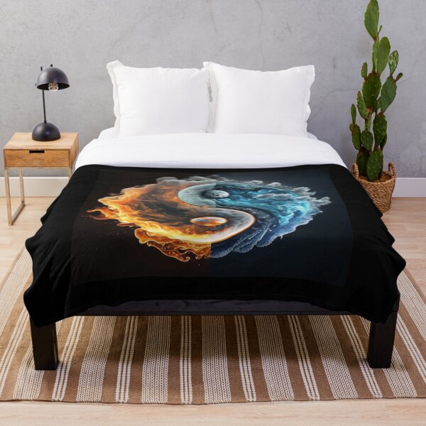 Item preview, Yin Yang - Fire and Water designed and sold by BeachBumPics.