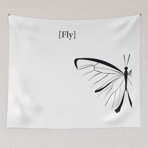 Item preview, Fly Black & White Minimal, inspirational meanings designed and sold by Targeted Inspire.