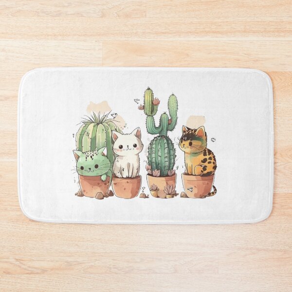 Item preview, Cacti Cats designed and sold by simplecraftstudio.