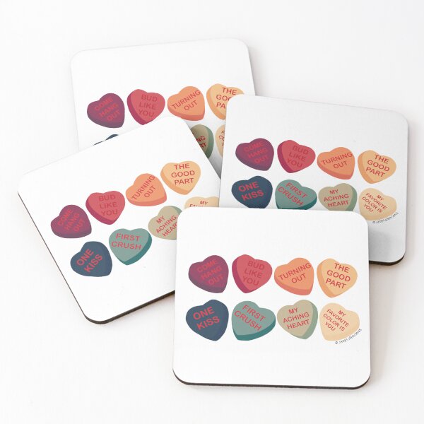 Item preview, AJR "The Click" Candy Hearts designed and sold by jadewithlove.