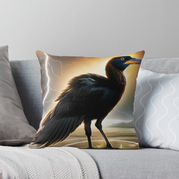 Item preview, Darkness Illuminated: A Black Bird Braving the Lightning designed and sold by ElLocoMus.