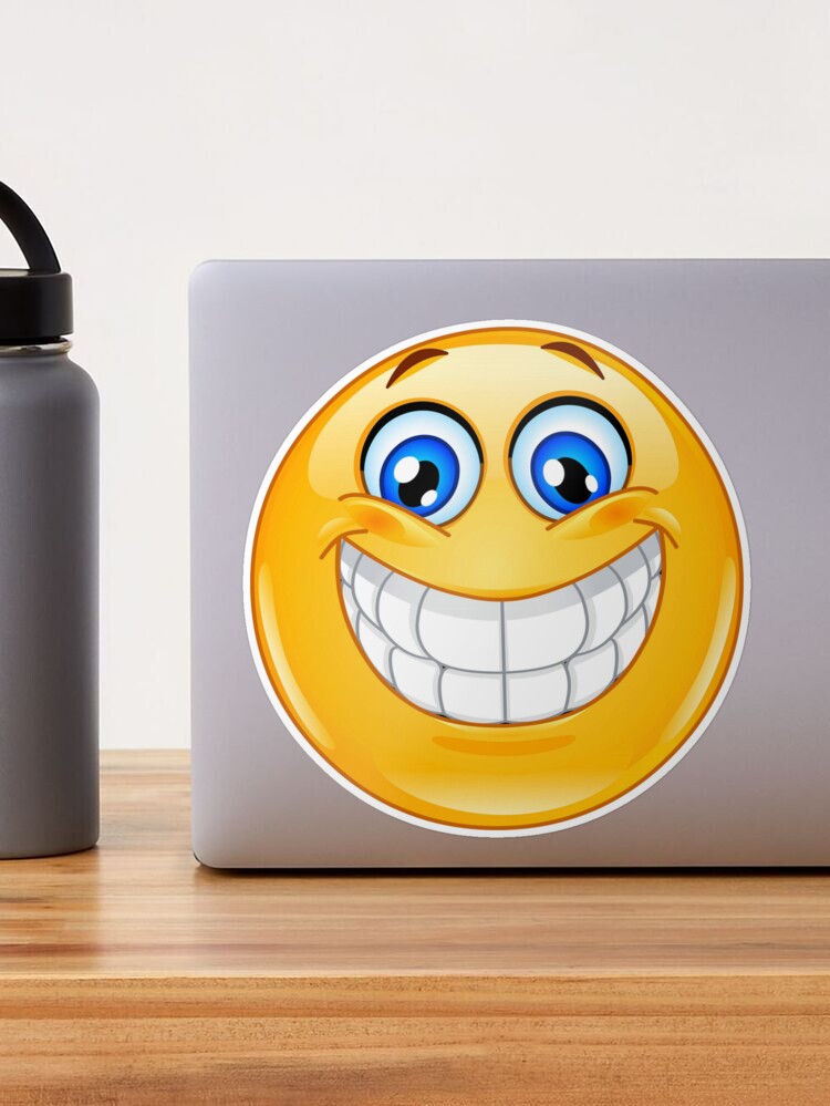 SMILEY FACE 1 Sticker for Sale by HAUNTERSDEPOT