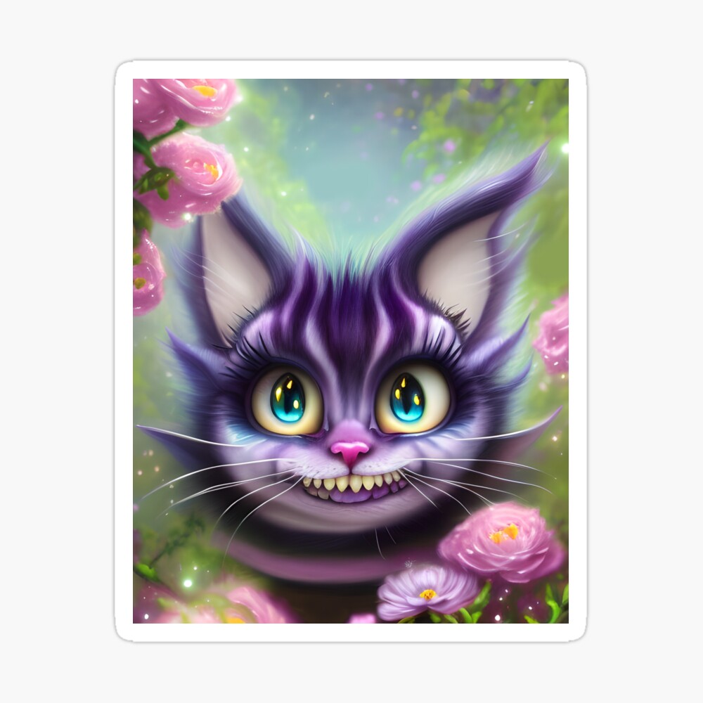 5D Diamond Painting Alice and the Cheshire Cat Kit