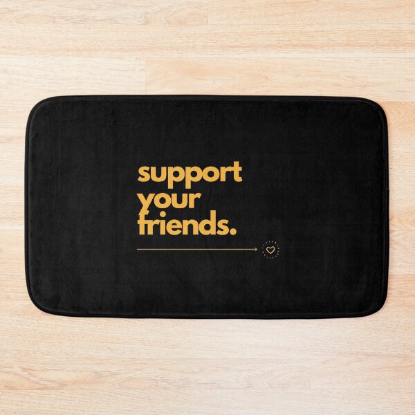 Item preview, support your friends. shirt | Motivational quote | wall art | Minimalist | gift | fidelity | friends | friendship | Clever sayings designed and sold by JoWillem.