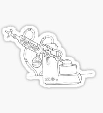 Rotary Evaporator (India Ink) Sticker