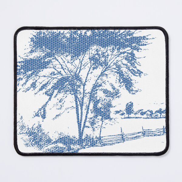 Item preview, Peaceful fields and meadows New Jersey Meadows by John Francis Murphy Polka Hexagonal Honeycomb Fill designed and sold by pelagio.