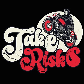 Artwork thumbnail, Take Risks by Design Quill Studio