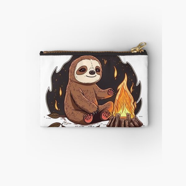 Item preview, Campfire Sloth designed and sold by simplecraftstudio.