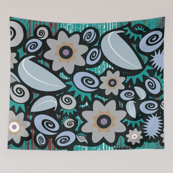 Item preview, Flowery Green designed and sold by Charles Harker.