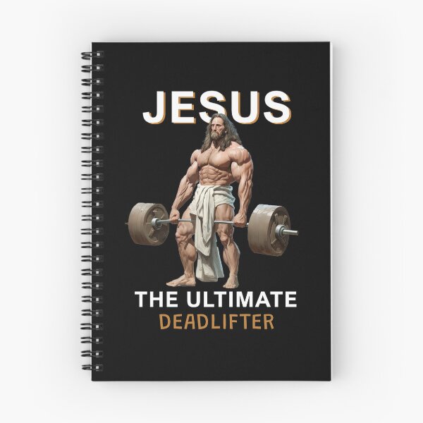Item preview, Jesus - the ultimate deadlifter designed and sold by MeditationMind.