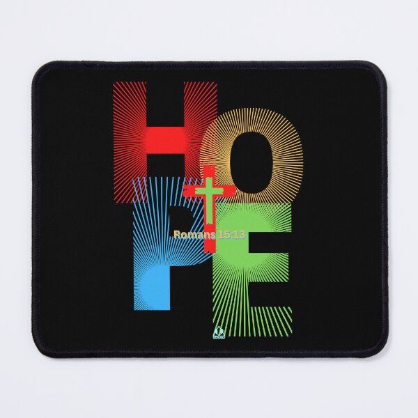 Item preview, OUR HOPE IS IN JESUS Romans 15:13 Christian Design designed and sold by ej-sulu.