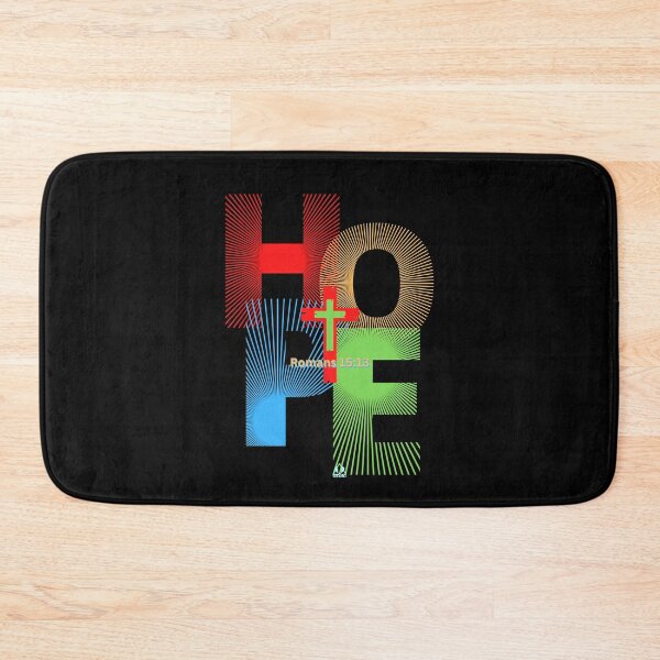 Item preview, OUR HOPE IS IN JESUS Romans 15:13 Christian Design designed and sold by ej-sulu.
