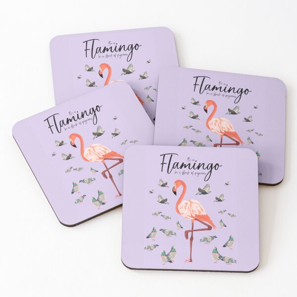 Item preview, Be a flamingo  designed and sold by Artbyrowley.
