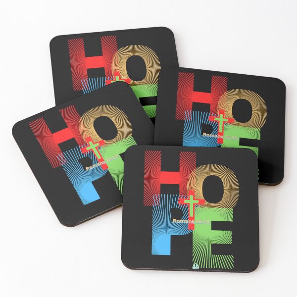 Item preview, OUR HOPE IS IN JESUS Romans 15:13 Christian Design designed and sold by ej-sulu.