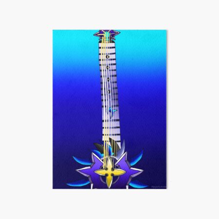 Vista previa del artículo con la obra «Guitarra Fusion Keyblade # 107 - Claymore y Leviathan de Saix», diseñado y vendido por FieryWindWaker.