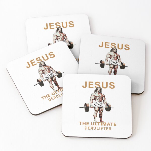 Item preview, Jesus - the ultimate deadlifter designed and sold by MeditationMind.