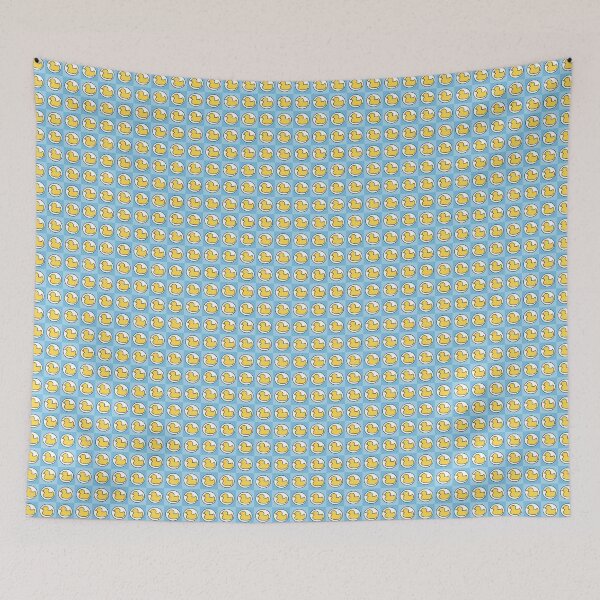 Item preview, Rubber Ducky Blue and Yellow Pattern designed and sold by MoePark.