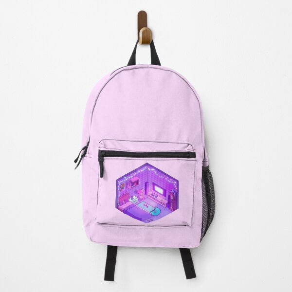 Item preview, Isometric neon gamer room designed and sold by Kroshkacahes.