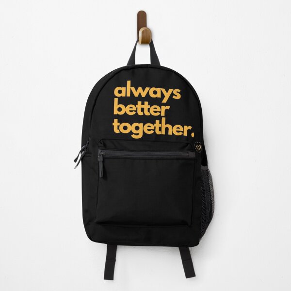Item preview, always better together. shirt | Motivational quote | wall art | Minimalist | gift | fidelity | friends| friendship | Clever sayings designed and sold by JoWillem.