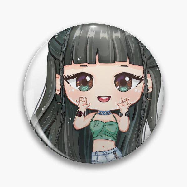 Item preview, ITZY Yuna Not Shy Chibi Fanart  designed and sold by keplerhocai.