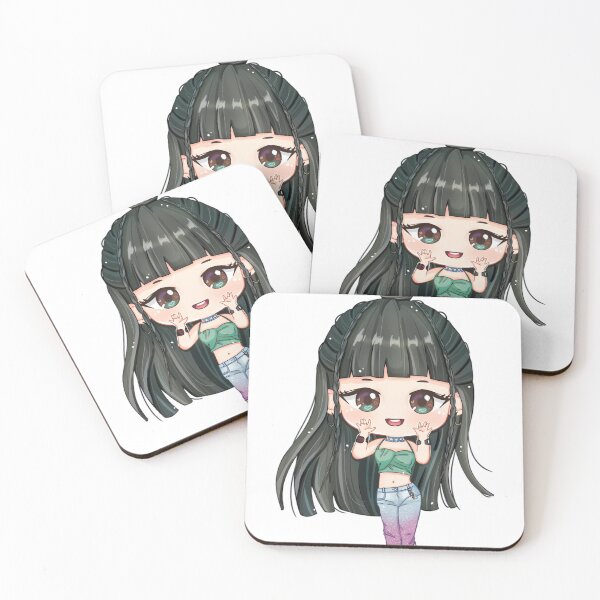 Item preview, ITZY Yuna Not Shy Chibi Fanart  designed and sold by keplerhocai.