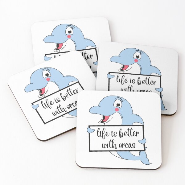Item preview, life is better with orcas  designed and sold by mu-art.