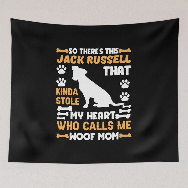 Item preview, So there’s this jack russel that kinda stole my heart who calls me woof mom designed and sold by FurioInc.