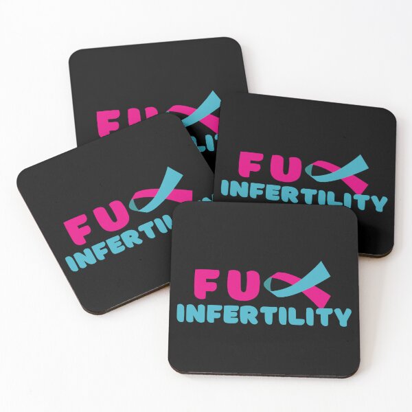 Item preview, Infertility support ribbon fuck infertility for infertility awareness designed and sold by Lady-Frost.