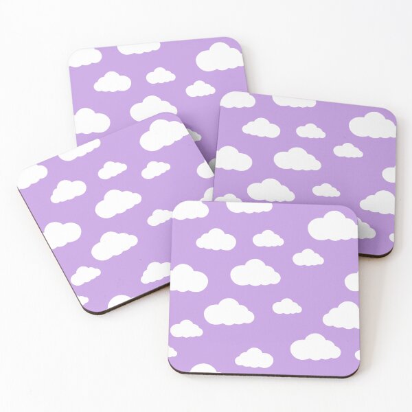 Item preview, Fluffy purple clouds designed and sold by Artbyrowley.