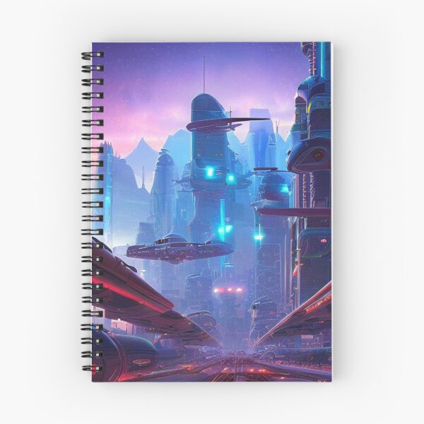 Item preview, Futuristic city designed and sold by hcarts.