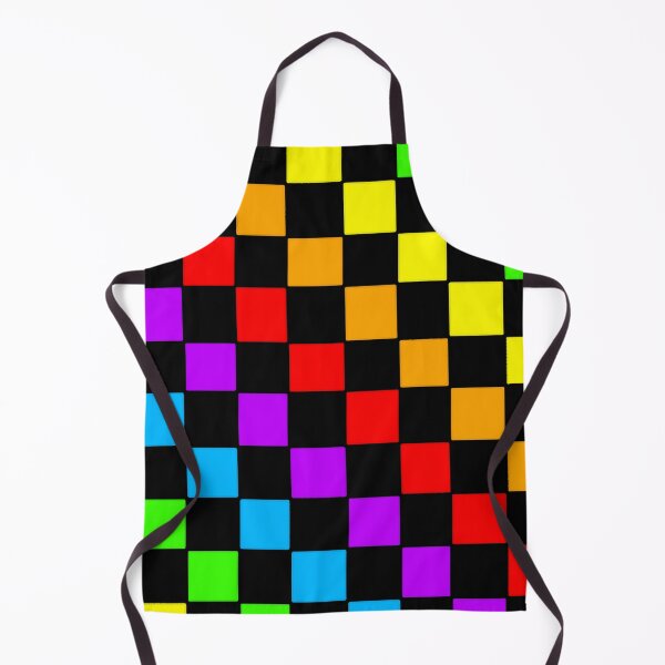 Item preview, Rainbow Checkerboard Pattern designed and sold by SquishyBeeArt.