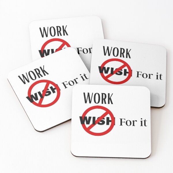 Item preview, Work for it designed and sold by motivationhood.