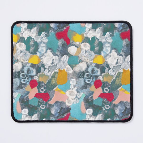 Item preview, Painting seamless pattern oil on canvas designed and sold by Alessandro Remo Mazzoni Remotextiles.