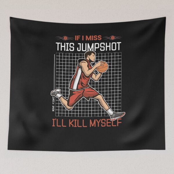Item preview, if i miss this jumpshot shirt  designed and sold by selfesteeem.
