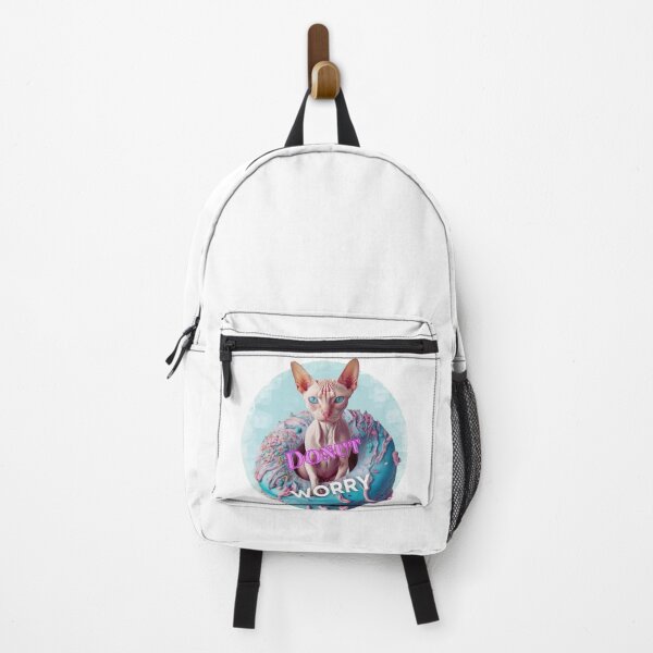 Item preview, Sweet sphynx cat doughnut designed and sold by Jenslemmens.
