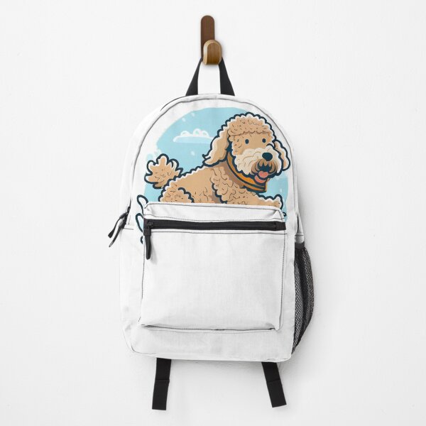 Item preview, Join the Movement with the Goldendoodle Snowboarding Design designed and sold by GreenBubble - Shop and reforest.