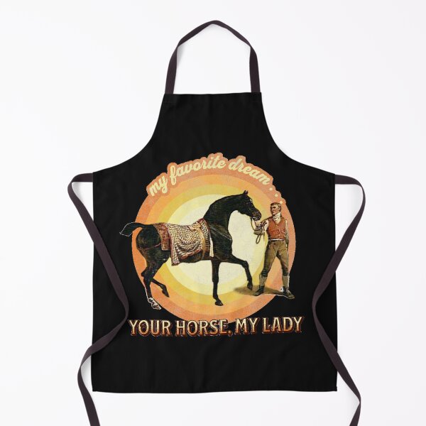 Item preview, Horse Lover, Animals, Horses, Funny Horse Shirt, Retro, Vintage, Black Horse, My Lady designed and sold by Siela.