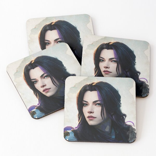 Item preview, Watercolor - Portrait in fantasy style - Mika designed and sold by artbydig.