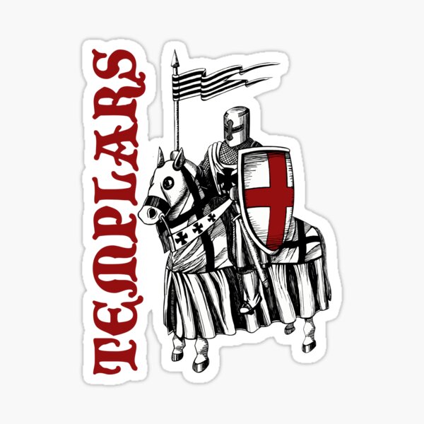 Templars Pegatina