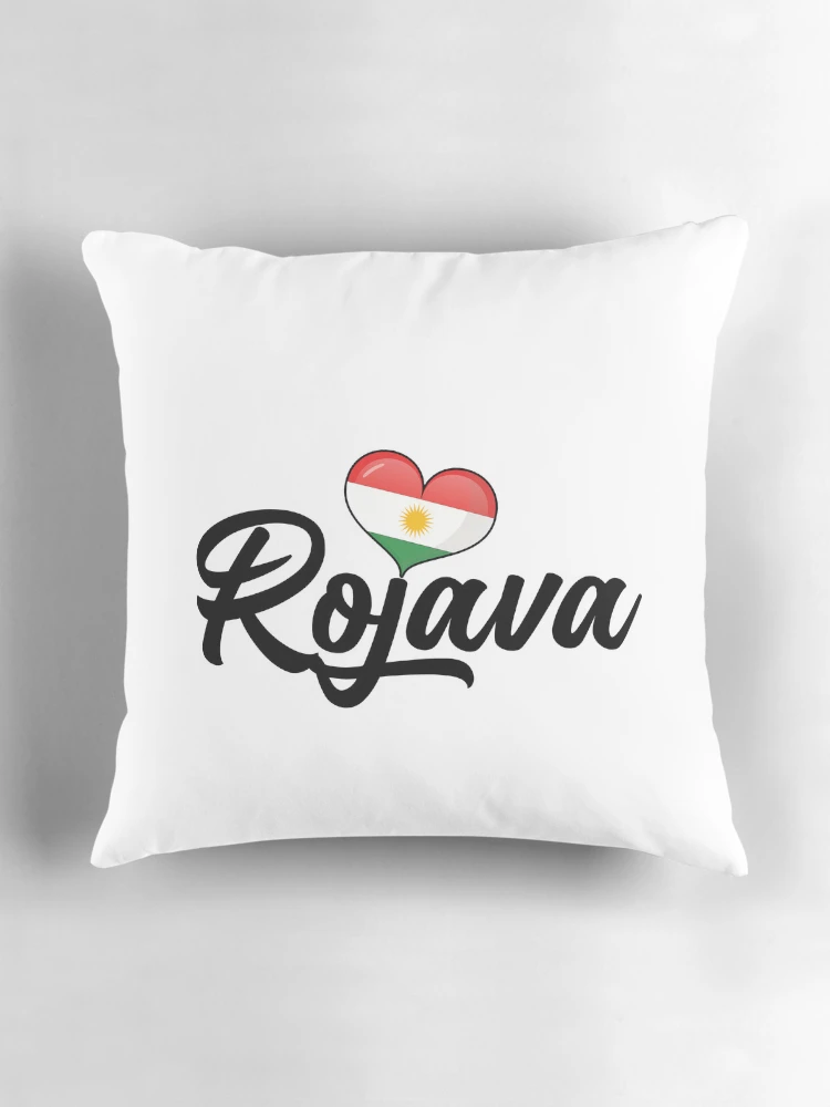 Thumbnail 3 of 4, Pillow, Rojava designed and sold by DesignDS.
