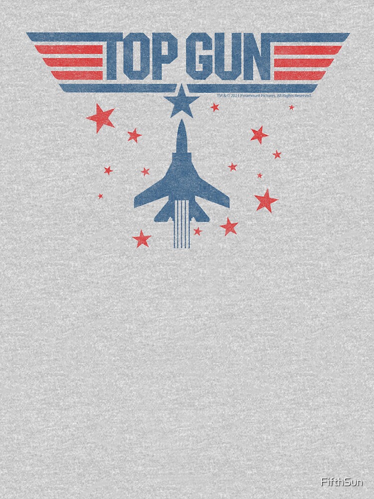 Top Gun Logo Pullover Hoodie - Offiziell Lizenziert, Klassischer Schnitt