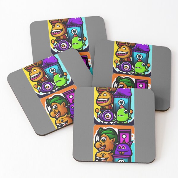 Item preview, Taller Cavalcade of Stacked and Fun Cartoon Monsters...For Everyone! designed and sold by markmm9.