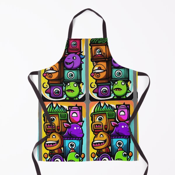 Item preview, Taller Cavalcade of Stacked and Fun Cartoon Monsters...For Everyone! designed and sold by markmm9.