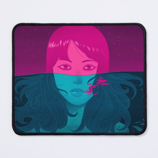 Item preview, Misterious mermaid girl under sea designed and sold by Marble-zone.